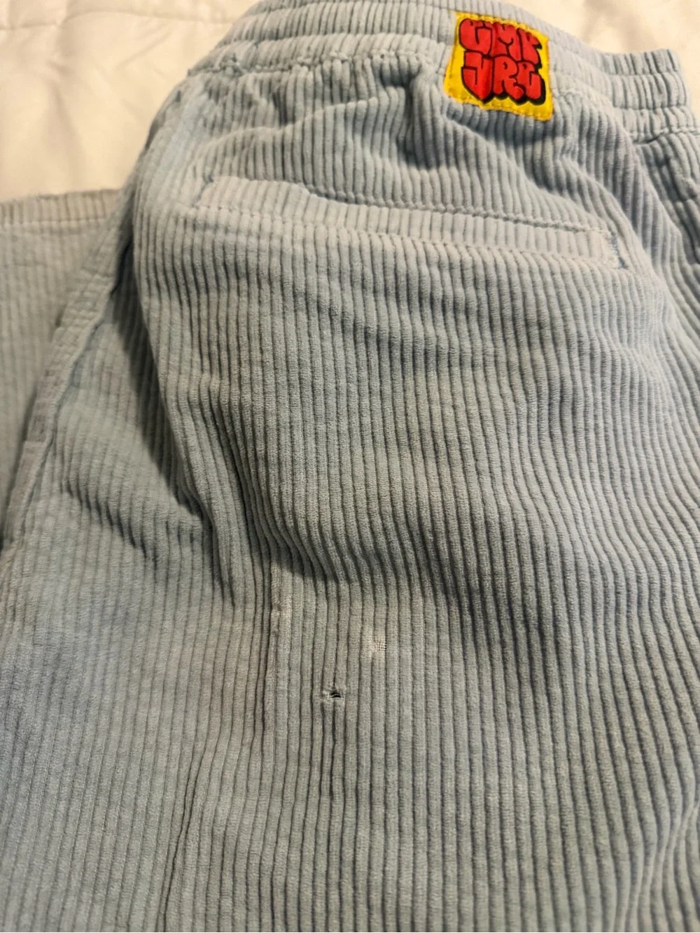 Youth Empyre Light Blue Corduroy Casual Pants